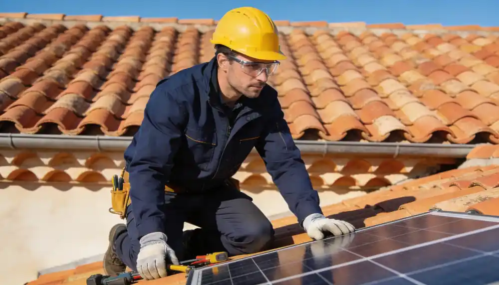 Installation de panneaux solaires à Langogne
